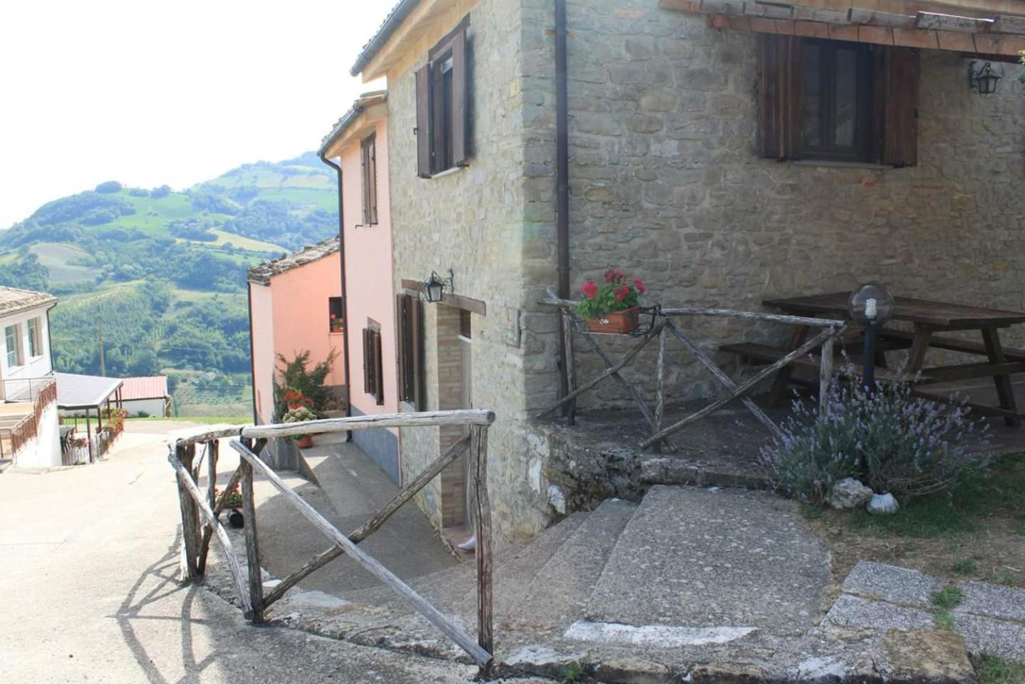 La Via Del Parco Vila Arsita Exterior foto